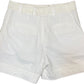 Bally Bermuda Shorts White Cotton Blend S