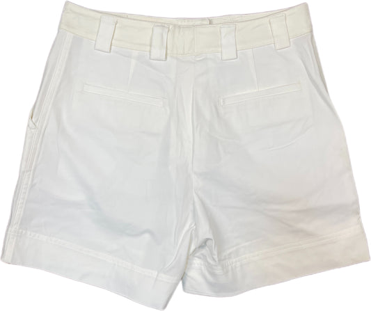 Bally Bermuda Shorts White Cotton Blend S