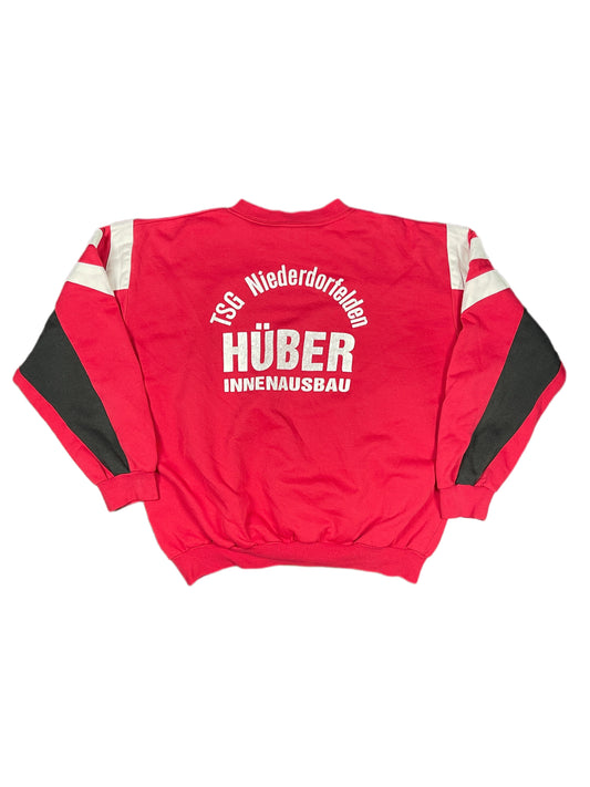 Vintage Adidas Sweatshirt Red - XL