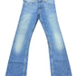 Vintage Levi's ReWorked Flared Denim Pants Blue - M/L