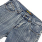 Y2k RG 512 Bootcut Denim Pants Blue - L
