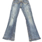 Y2k Miss Sixty Low Waist Flared Denim Pats Blue S