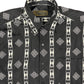 Vintage Full Gold Spain Short Sleeve Shirt Black - XL/XXL