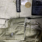 Y2k Divided Pants Khaki - S