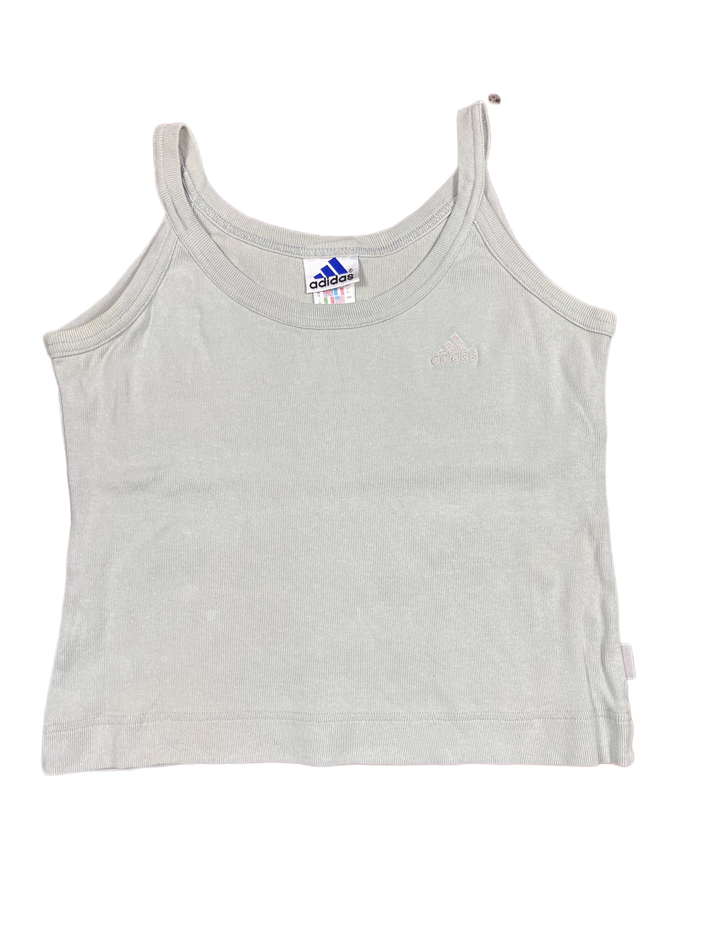 Vintage Adidas 2000s Sleeveless Top Gray - L