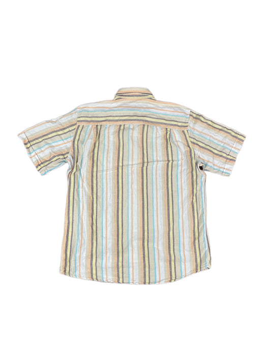 Vintage Euidio Tucci Short Sleeve Shirt Creme Beige - L