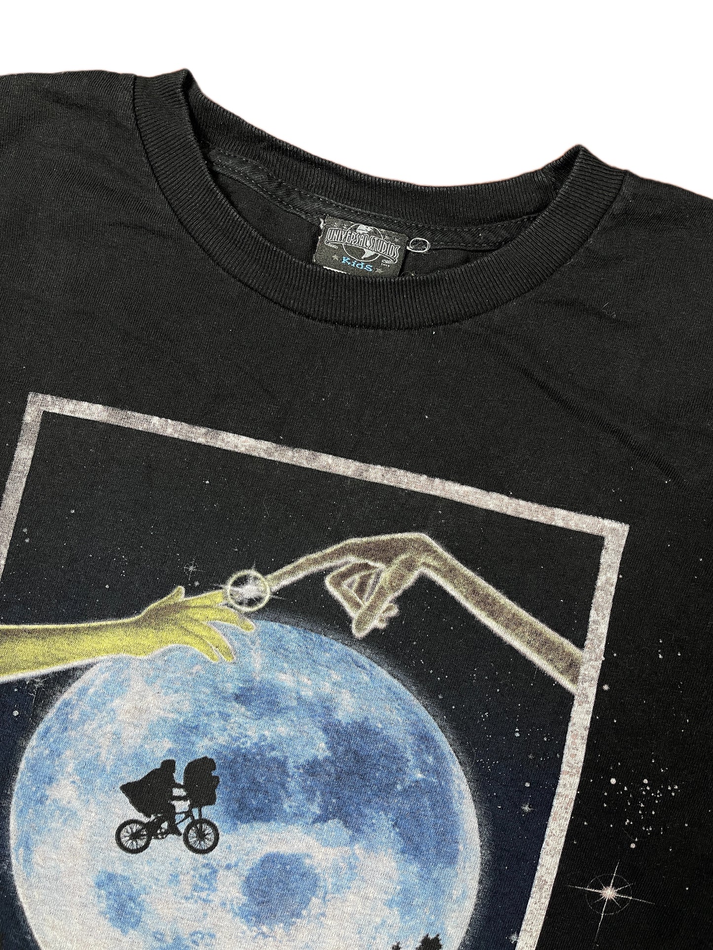 Y2k Universal Studio E.T. T-Shirt Black - M