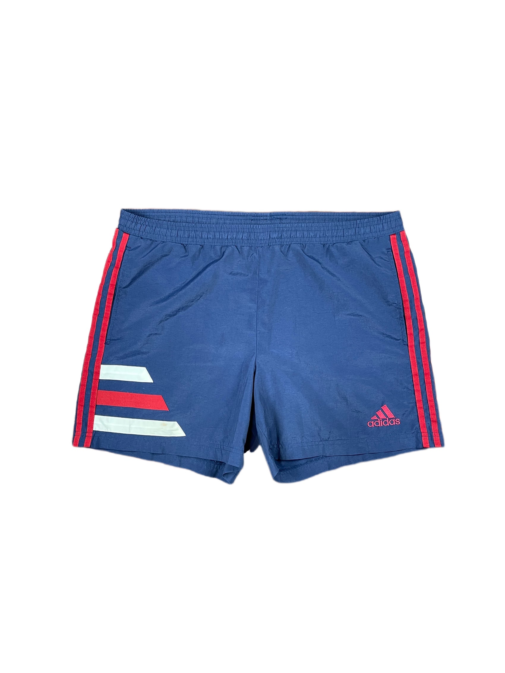 Vintage 2000s Adidas Sport Shorts Navy - L