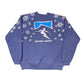 Vintage Screen Stars Sierra Nevada Skiing Sweatshirt Navy - L