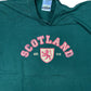 Vintage Scotland T-Shirt Green 90s - M