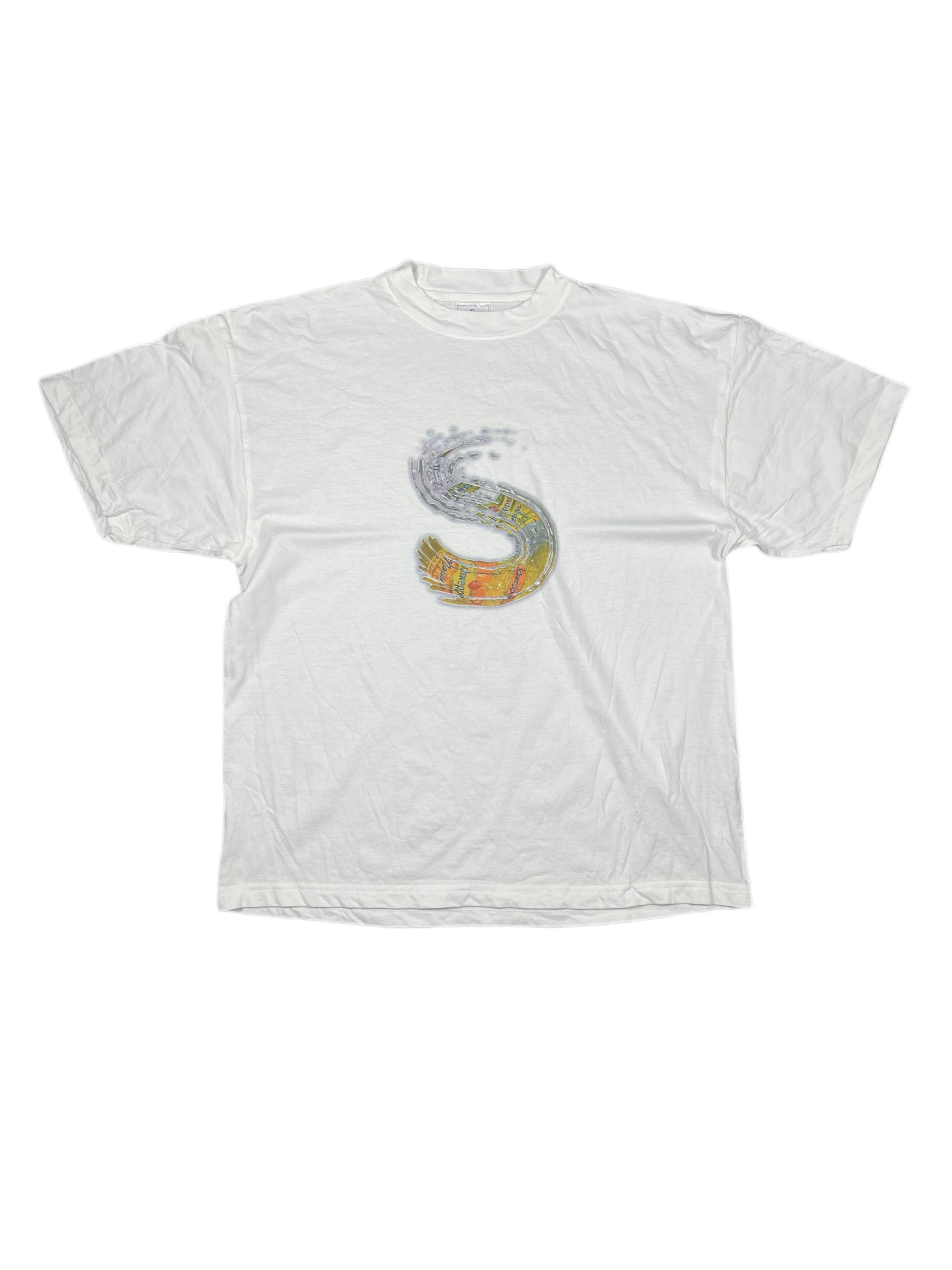 Vintage Hanes Schweppes T-Shirt White - XL