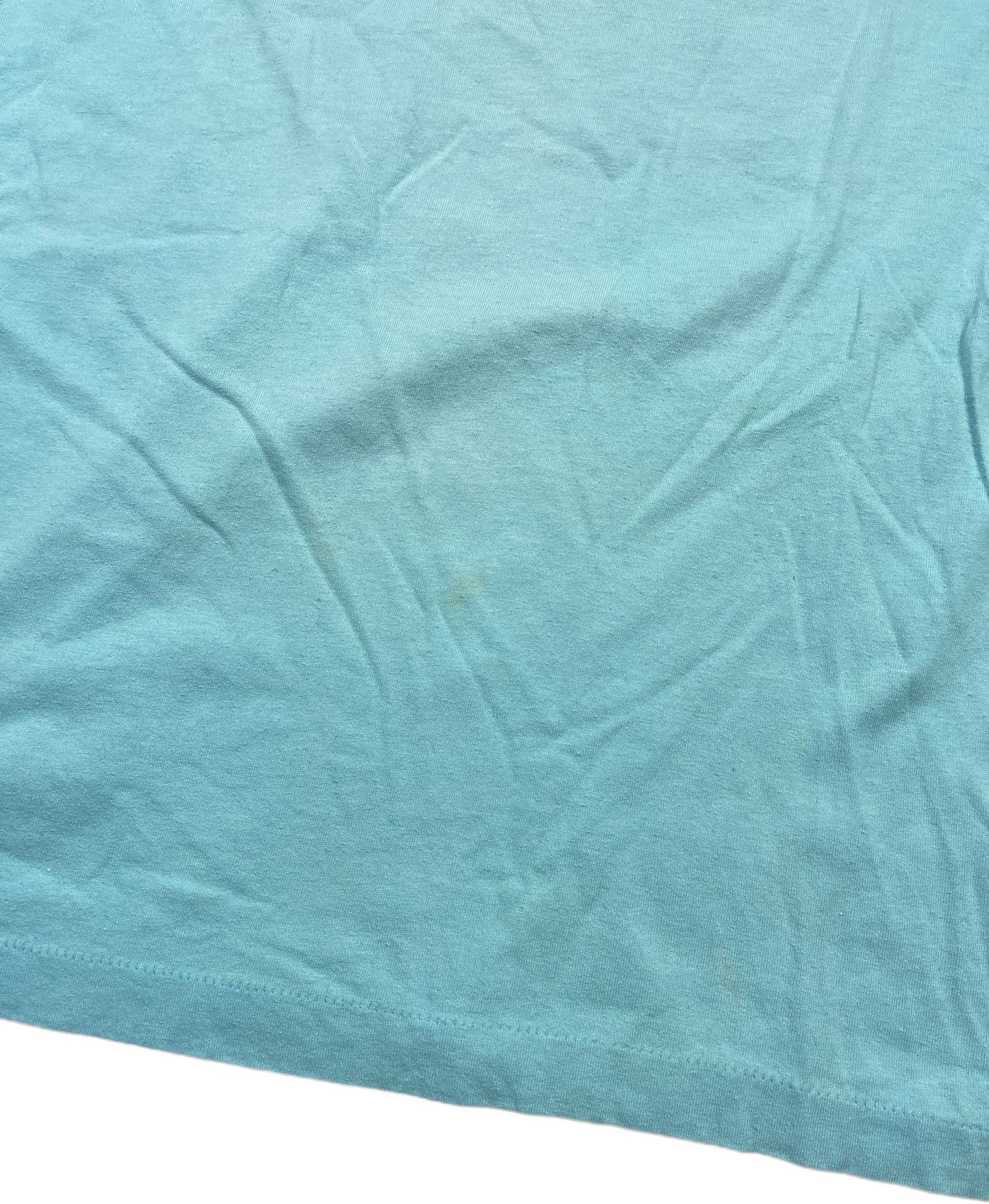 Vintage Screen Stars T-Shirt Blue Cotton Blend XL