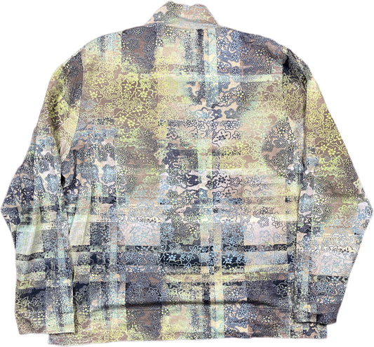 Vintage Walbusch Top Multicolor Viscose Blend L