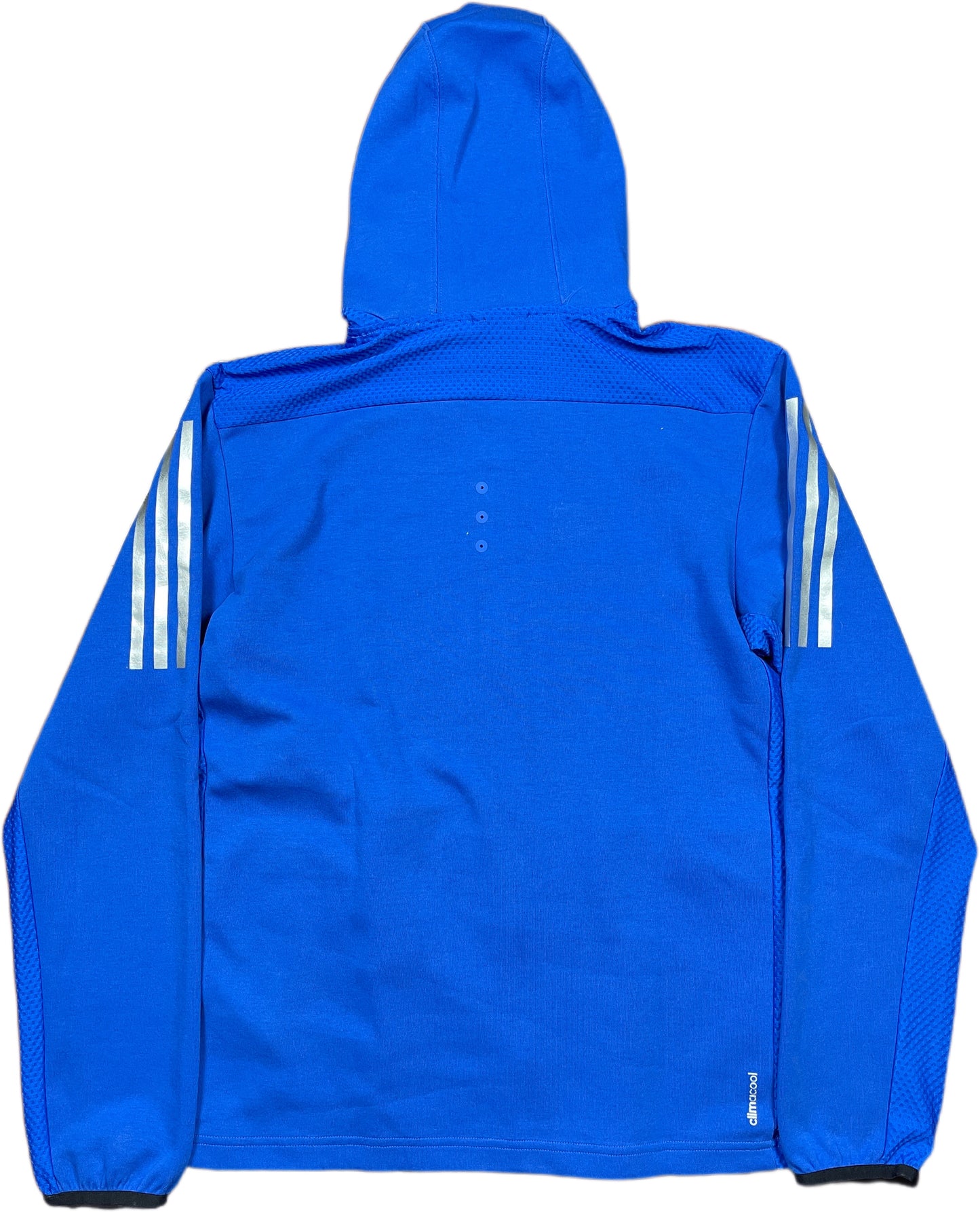 Adidas Track Jacket Blue Polyester Blend M