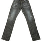 Y2k Energie Slim Fit Denim Pants Black - S/M
