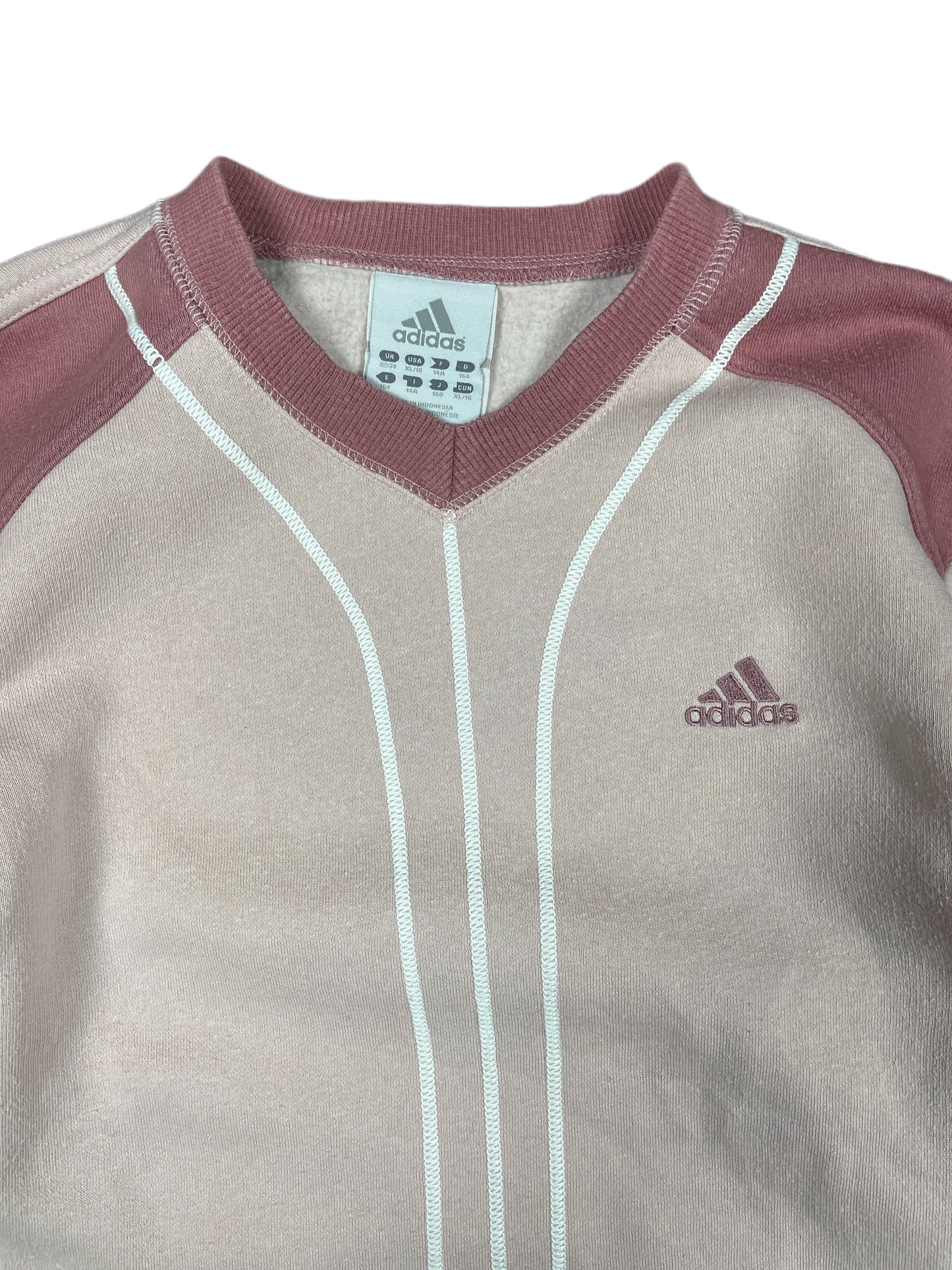 Vintage Adidas 2002 Sweatshirt Rose - S