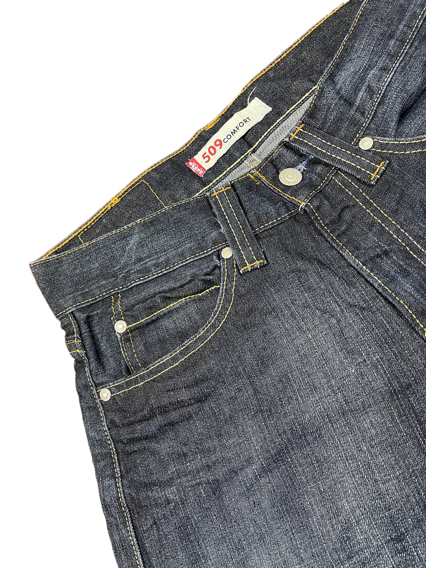 Y2k Levi's 509 Denim Pants Blue - XS