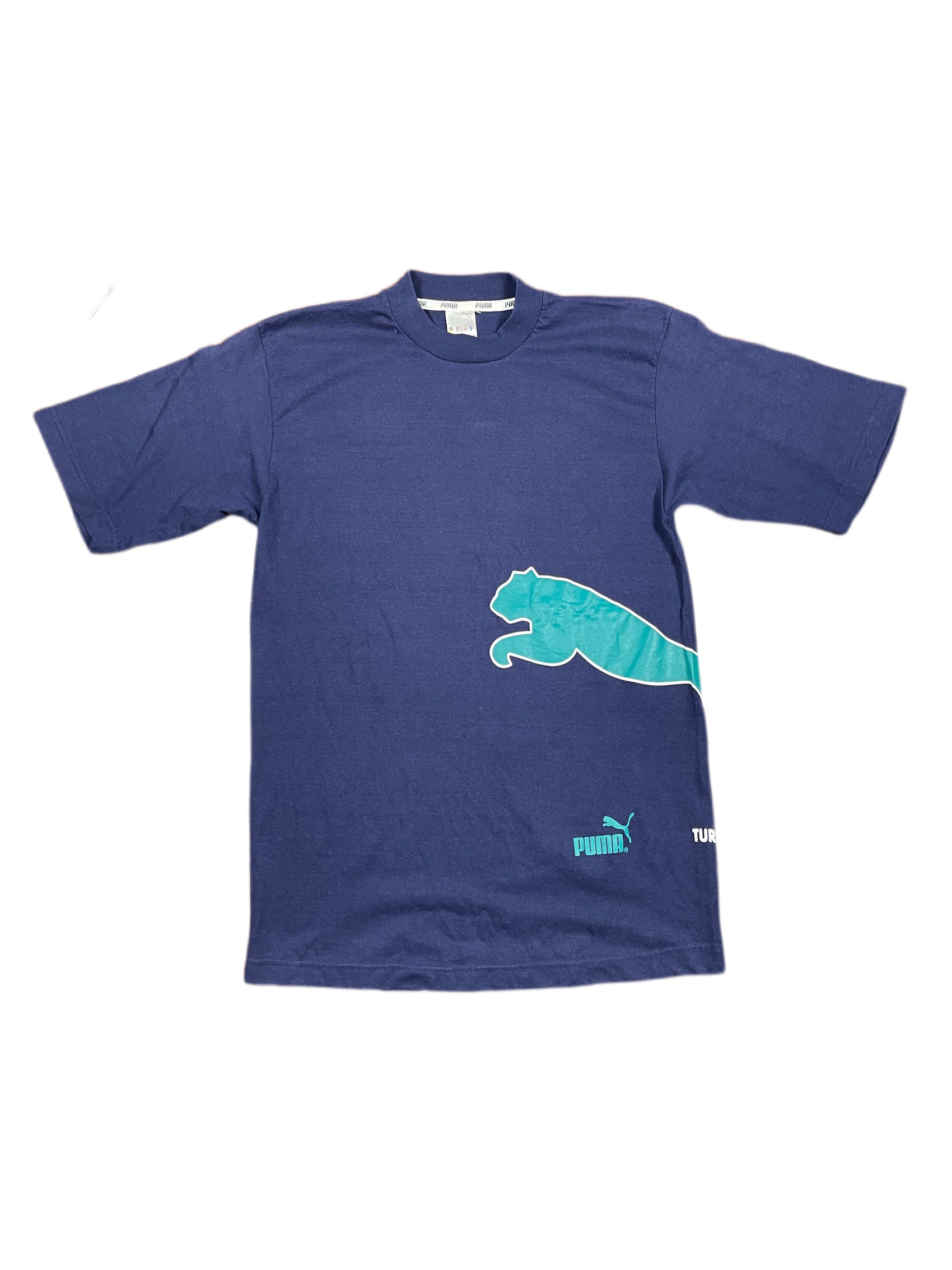 VIntage Puma 1990s T-Shirt Navy - XL