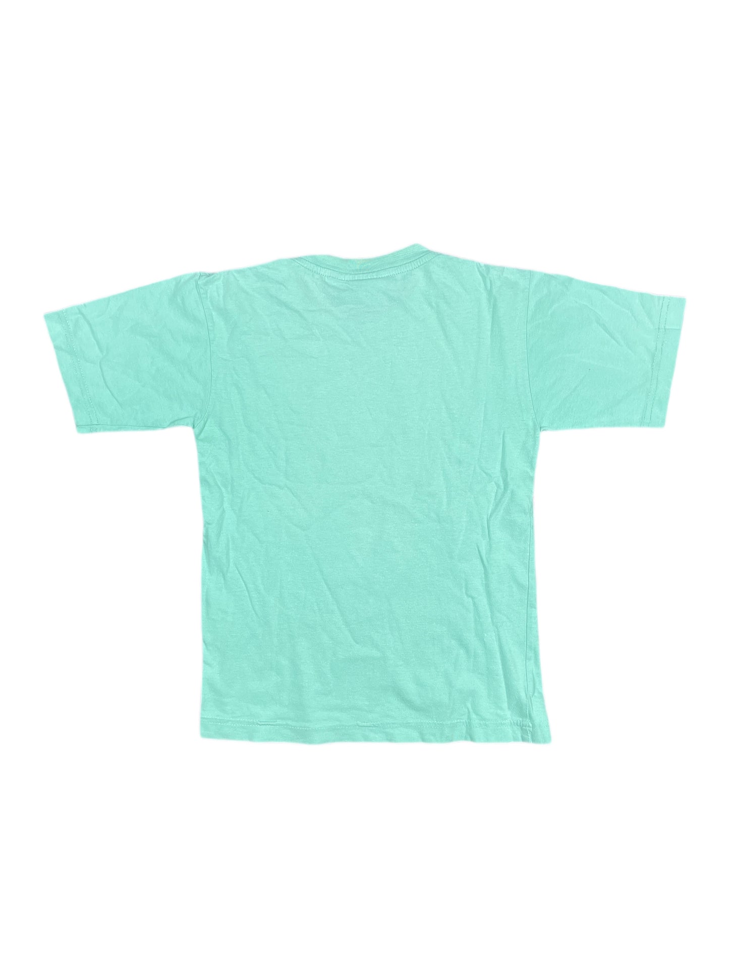 Vintage Digimon 2001 Baby Tee T-Shirt Mint Green - XXS