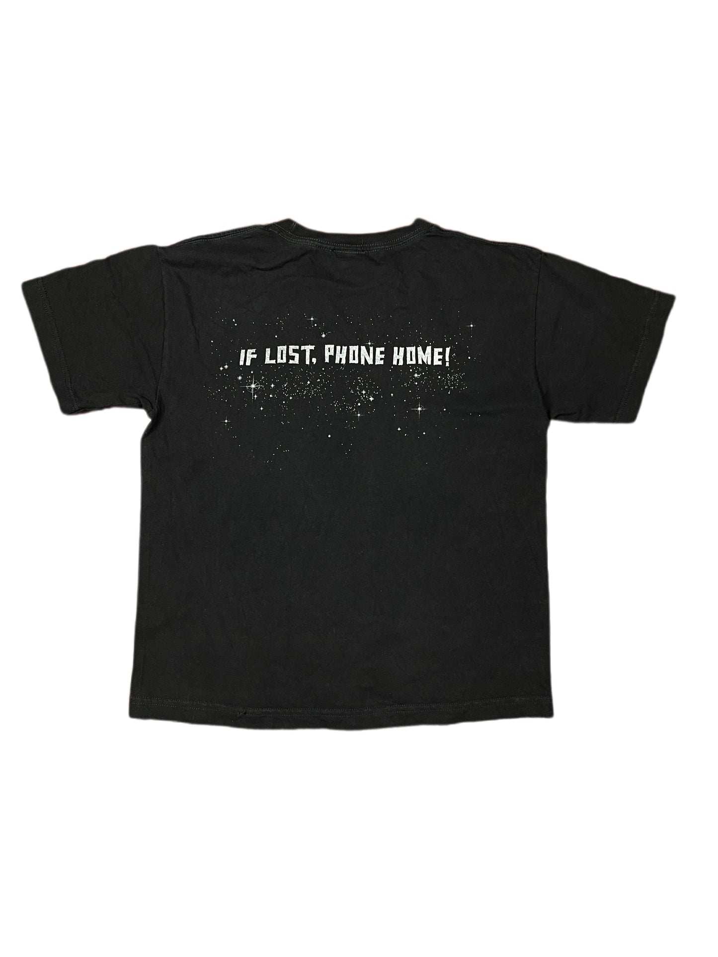 Y2k Universal Studio E.T. T-Shirt Black - M