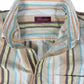 Vintage Euidio Tucci Short Sleeve Shirt Creme Beige - L