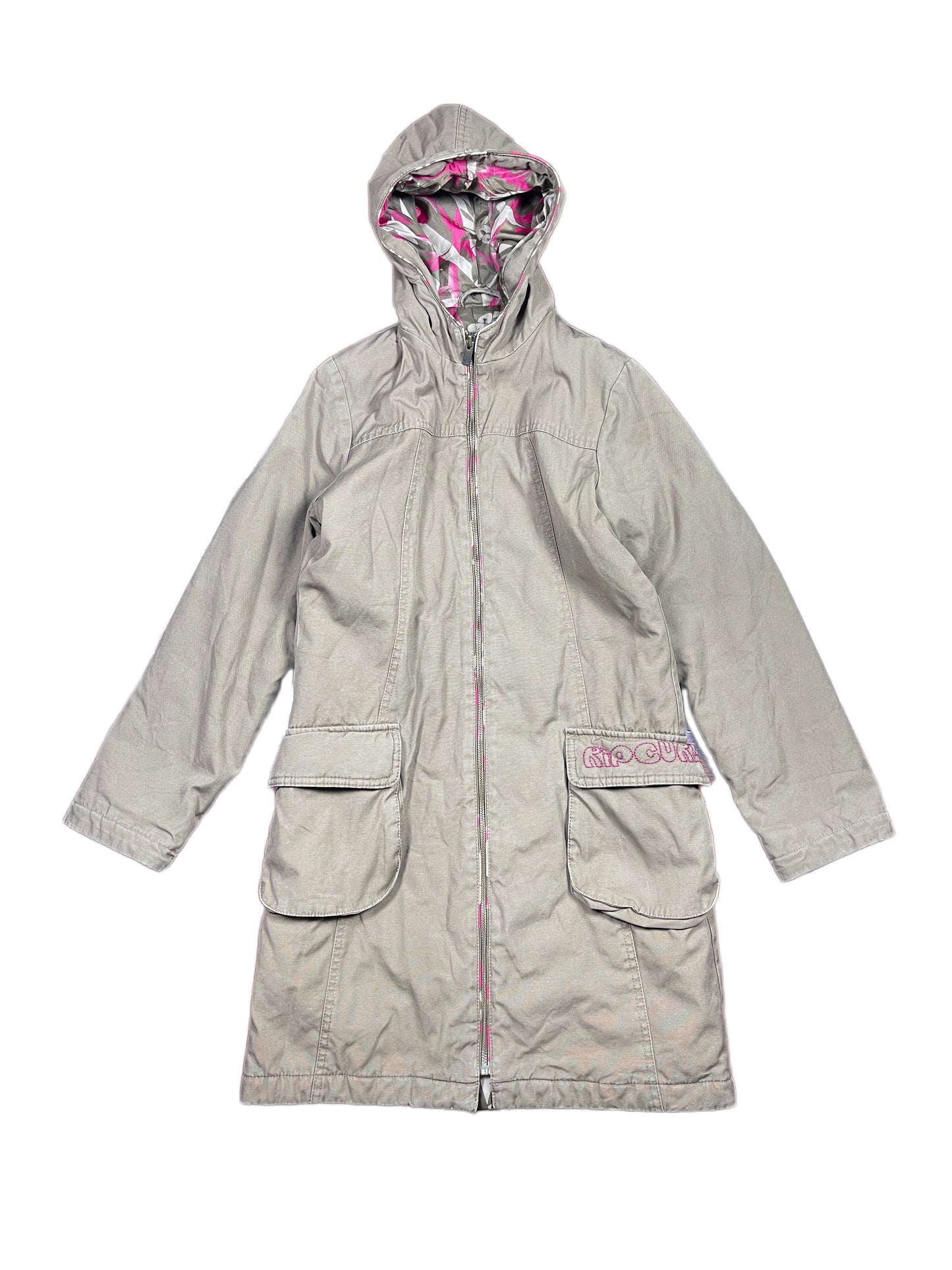 Rip Curl Parka Coat Khaki - XS