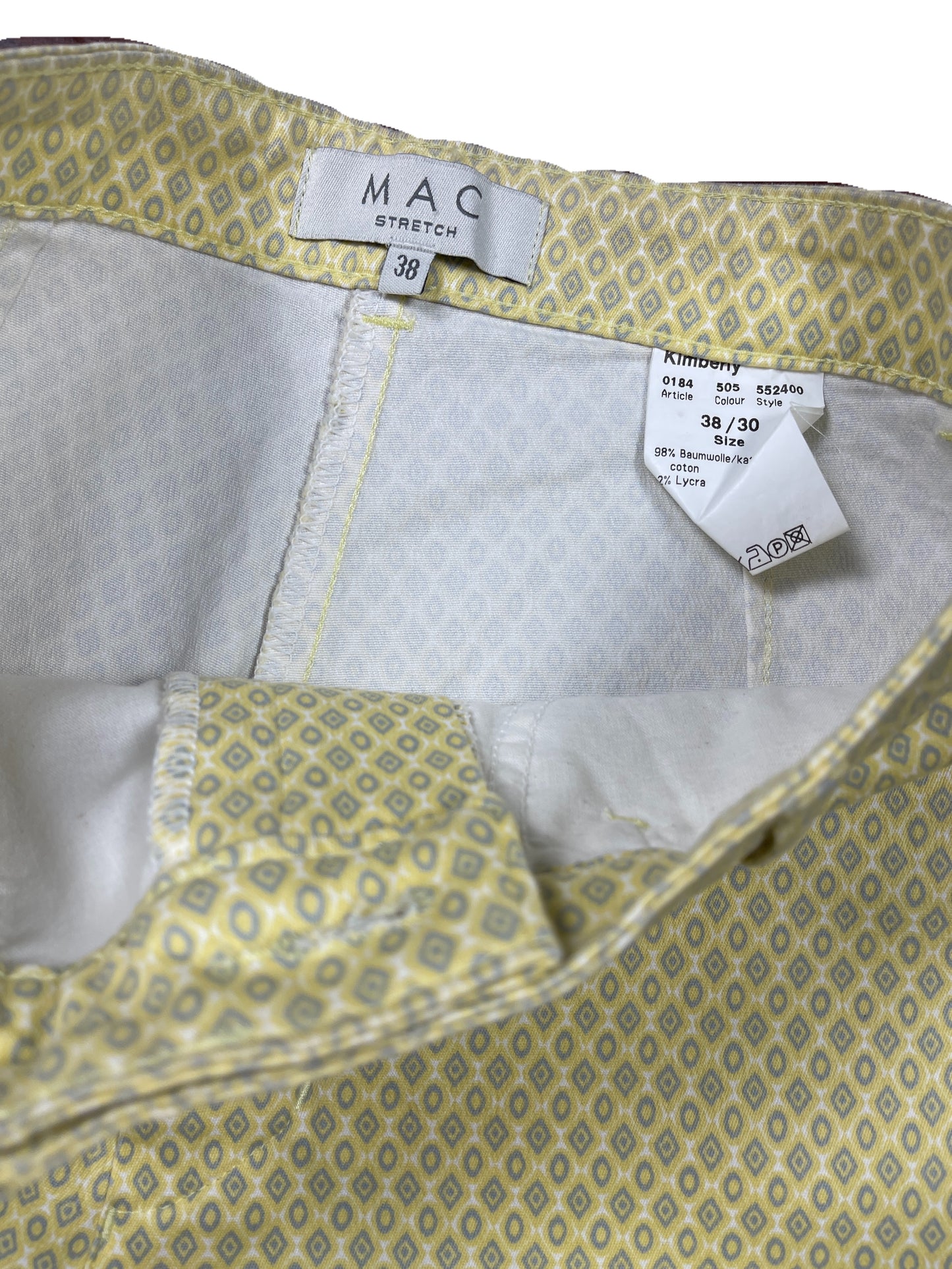 Y2k MAC Pants Yellow - M