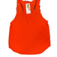 Sleeveless Top Red - L