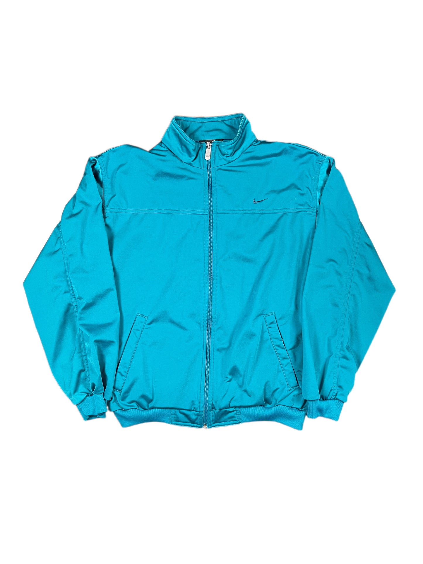 Vintage Nike 2000s Sport Jacket Turquoise - S/M