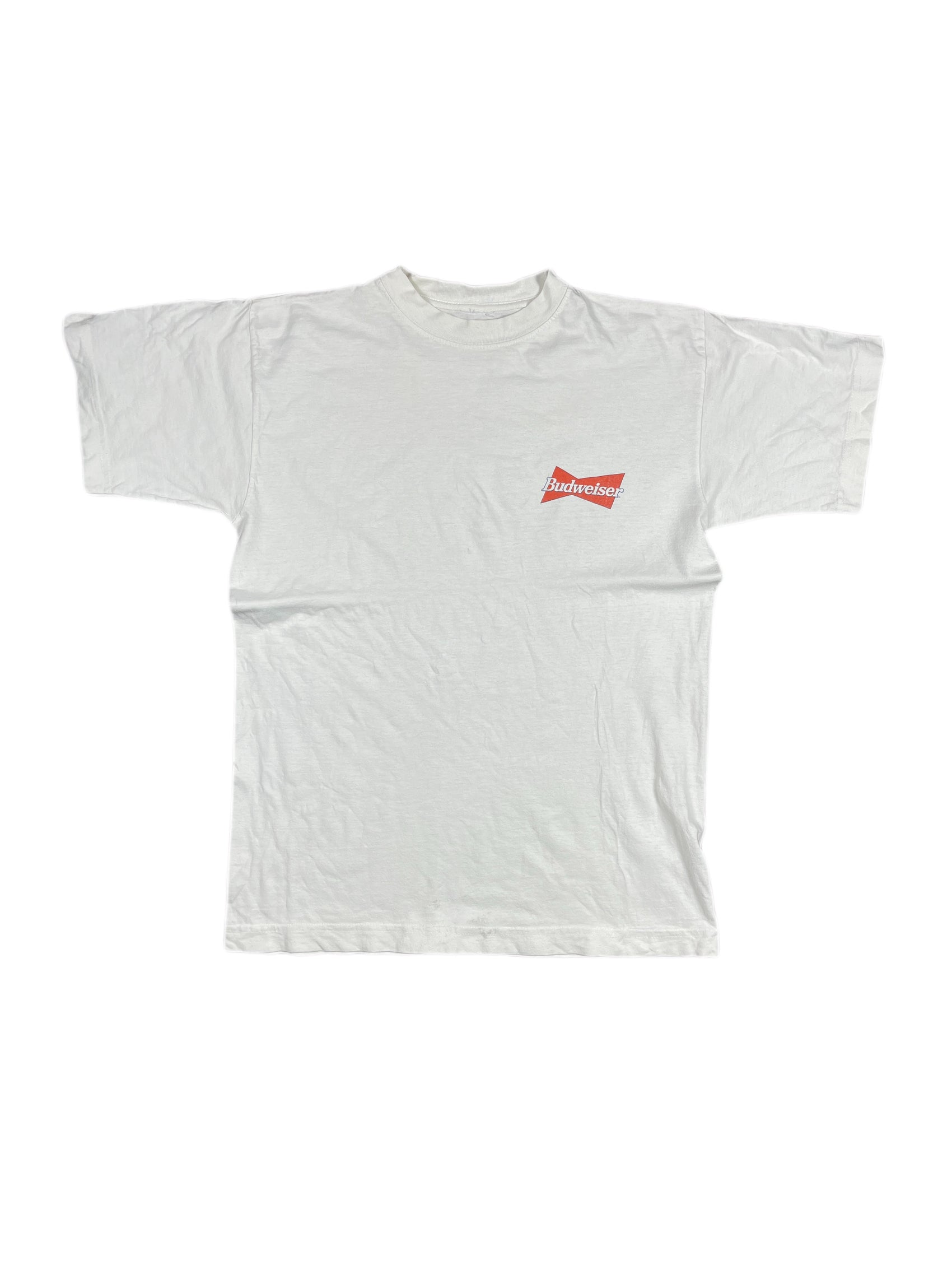 Vintage Budweiser Crocodile T-Shirt White - XS