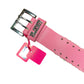 Y2k Playboy Belt Pink 2004