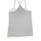 Y2k Esprit Sleeveless Top Gray - S