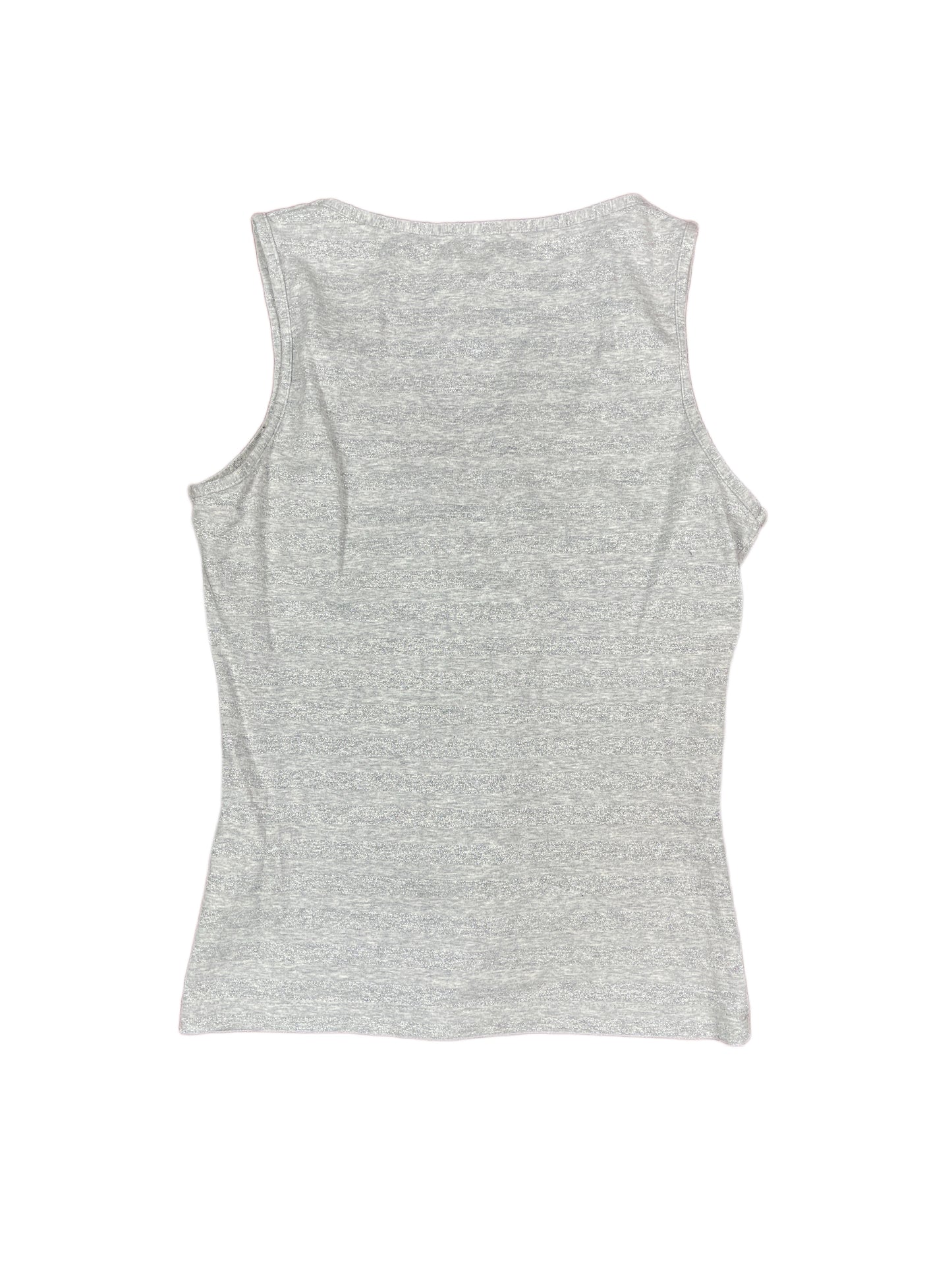 UnDeuxTrois Sleeveless Top Silver - XS