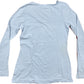 Street One Long Sleeve Top Baby Blue Cotton Blend