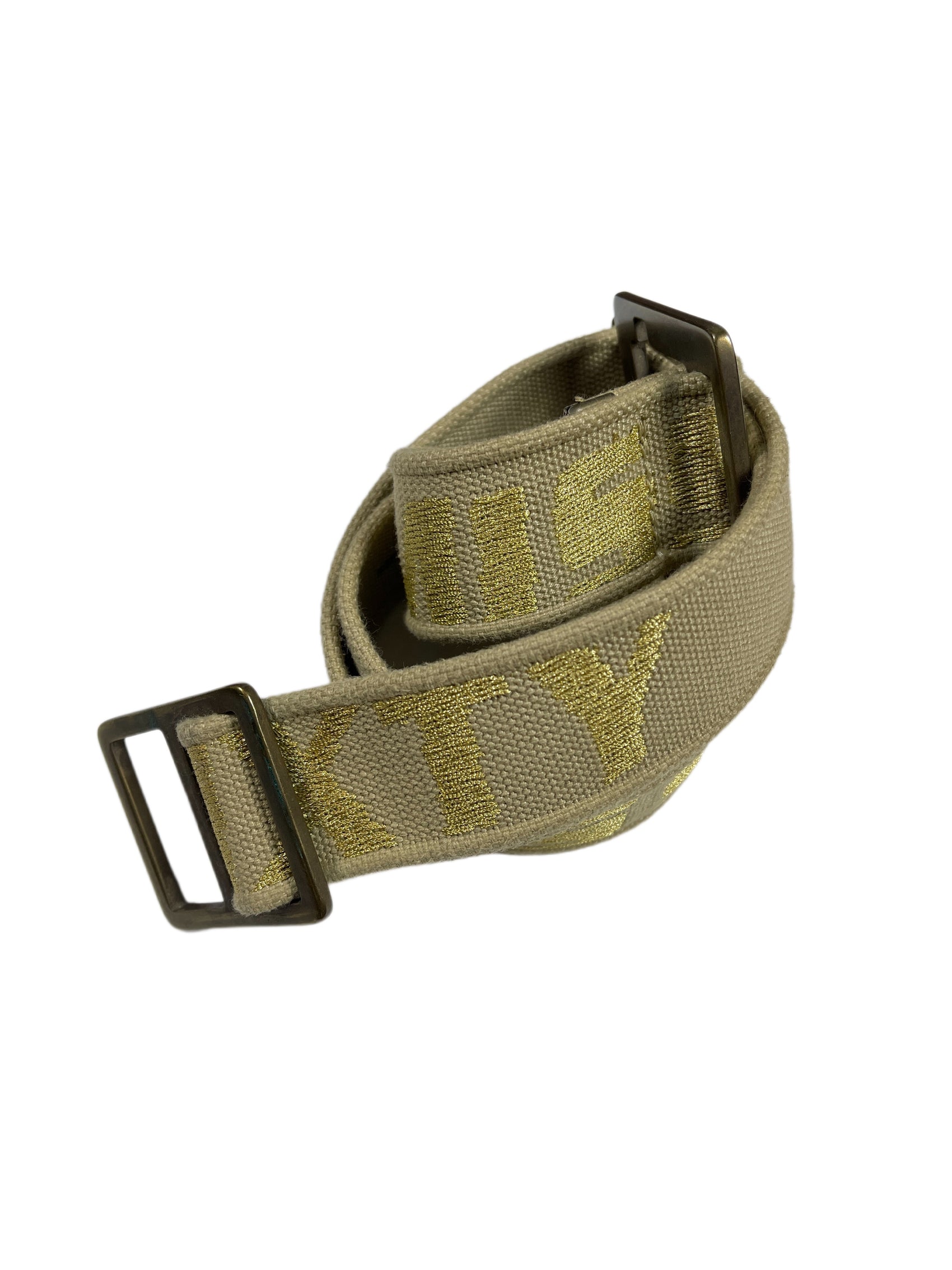 Y2k Miss Sixty Belt Beige