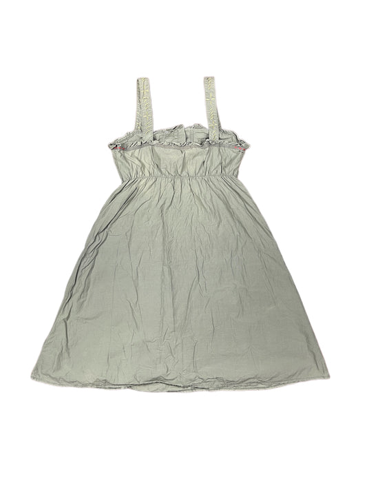 Y2k Sleeveless Dress Khaki - L