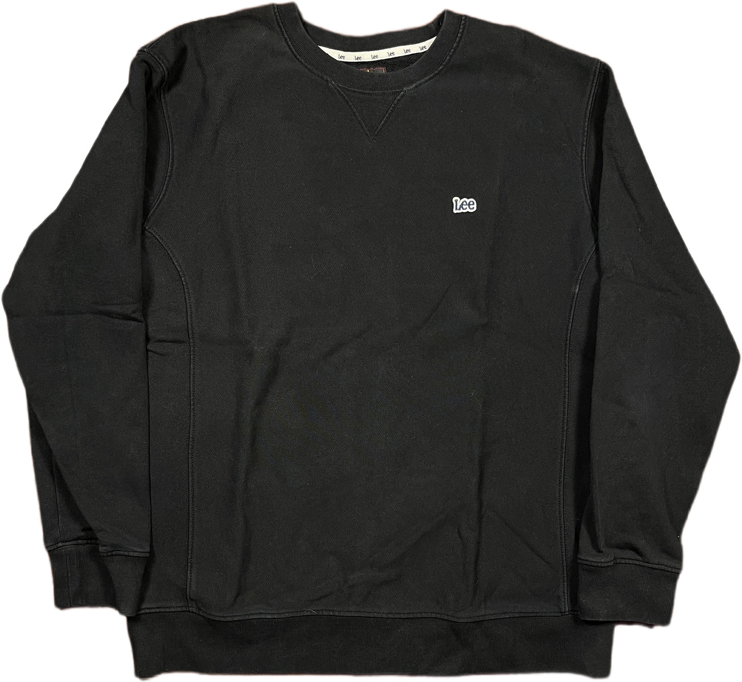 Lee Sweatshirt  Black Cotton L