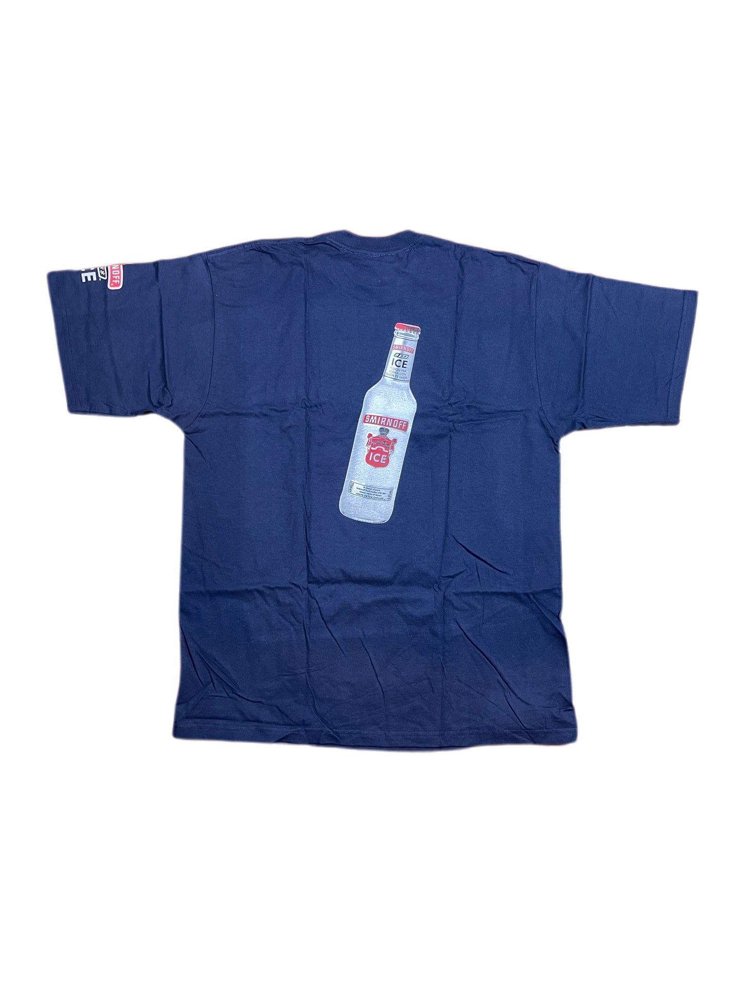 Vintage Rad Line Smirnoff T-Shirt Navy - L