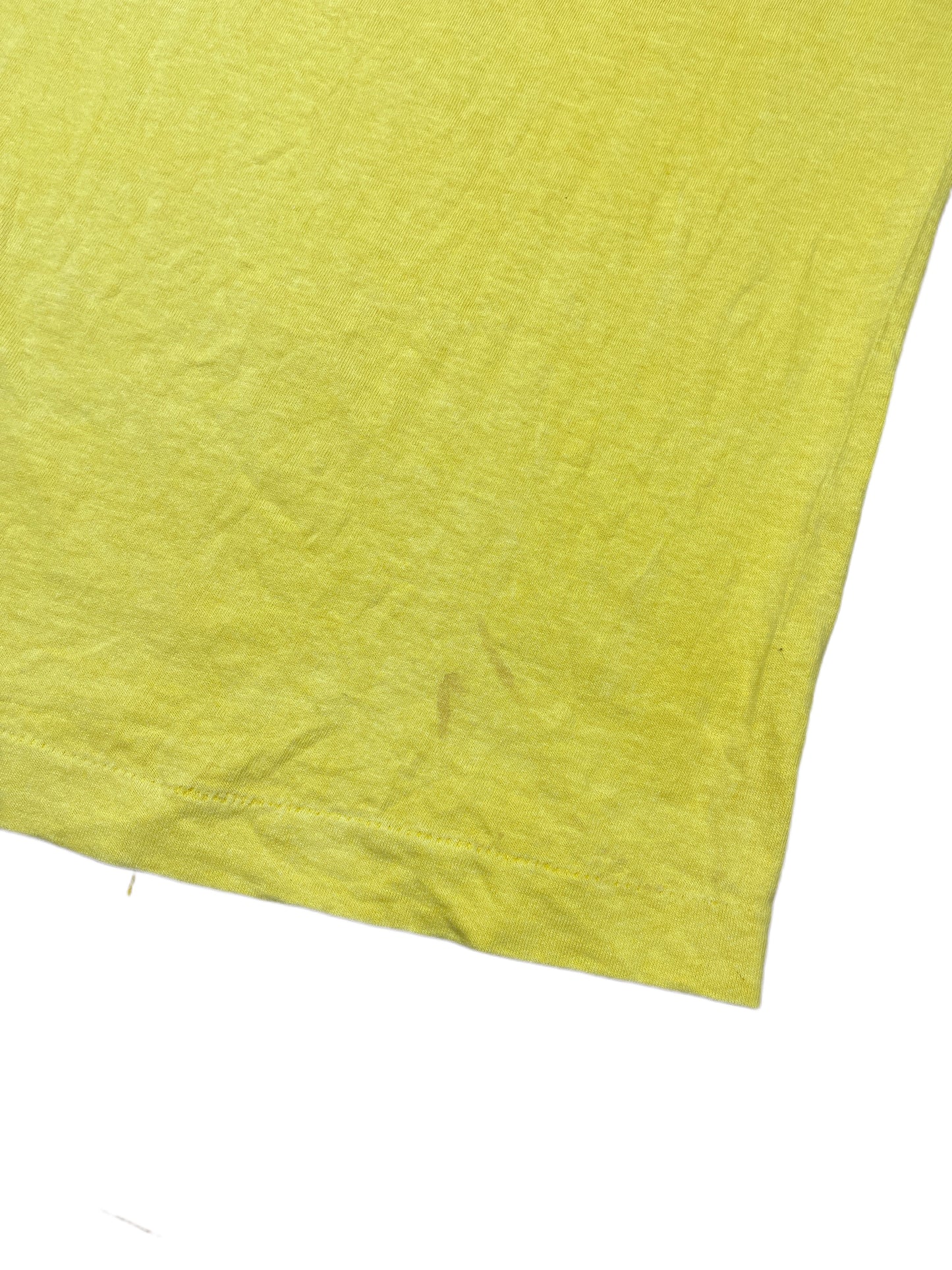 Vintage Aztec SInglestitch T-Shirt Yellow - L