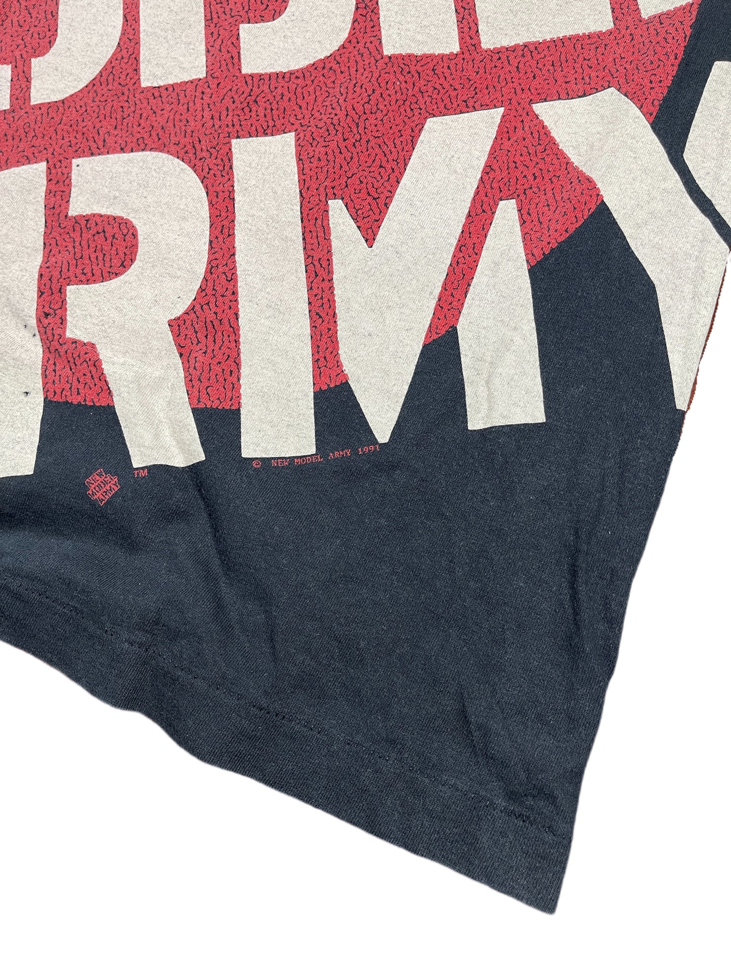 Vintage New Model Army 1991 T-Shirt Black - XL
