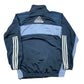 Y2k Adidas 2007 Sport Jacket Gray Navy - M/L