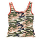 Y2k Venca Sleeveless Top Camo - M/L