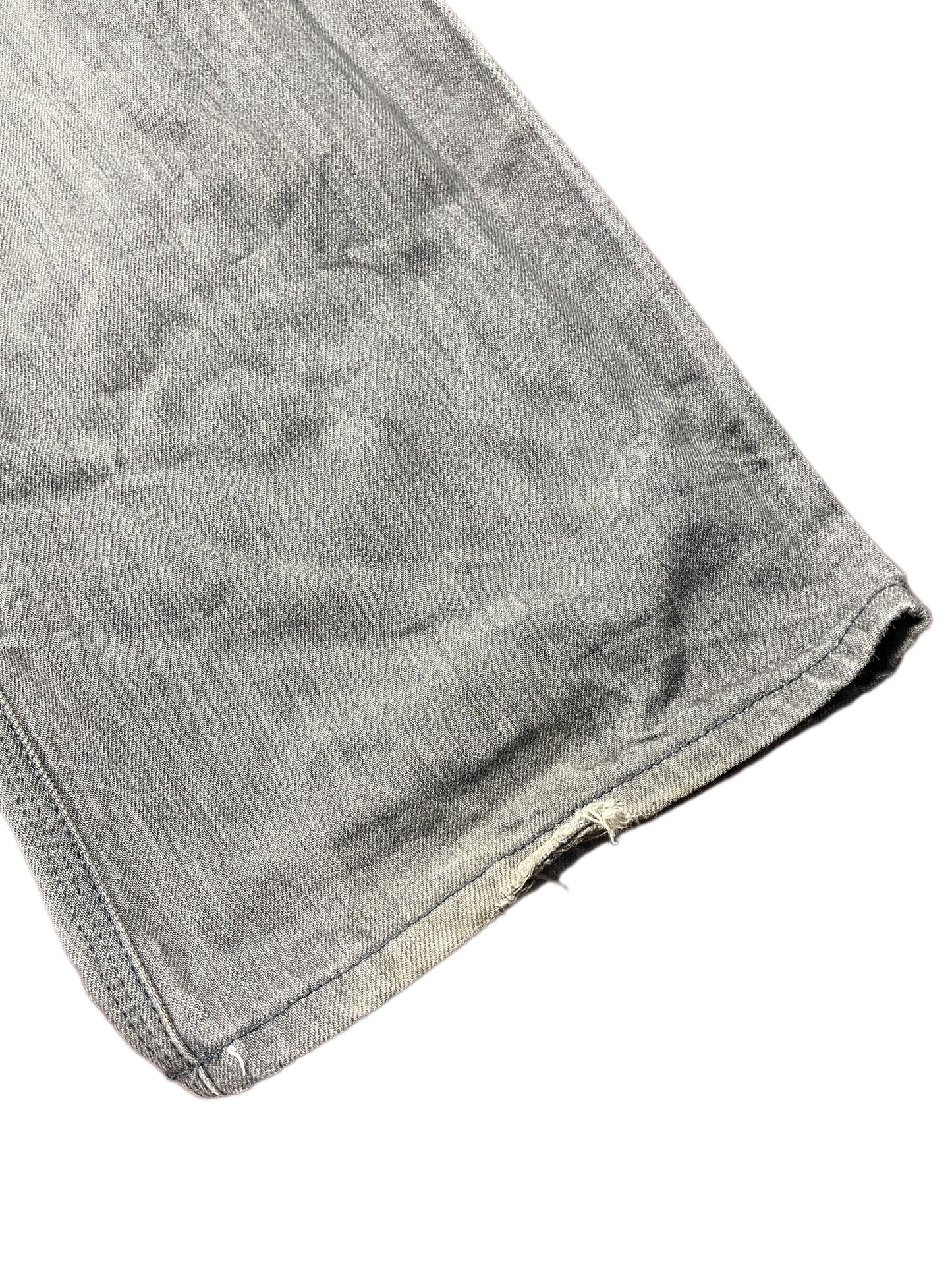 Y2k Replay Bootcut Denim Pants Gray - L