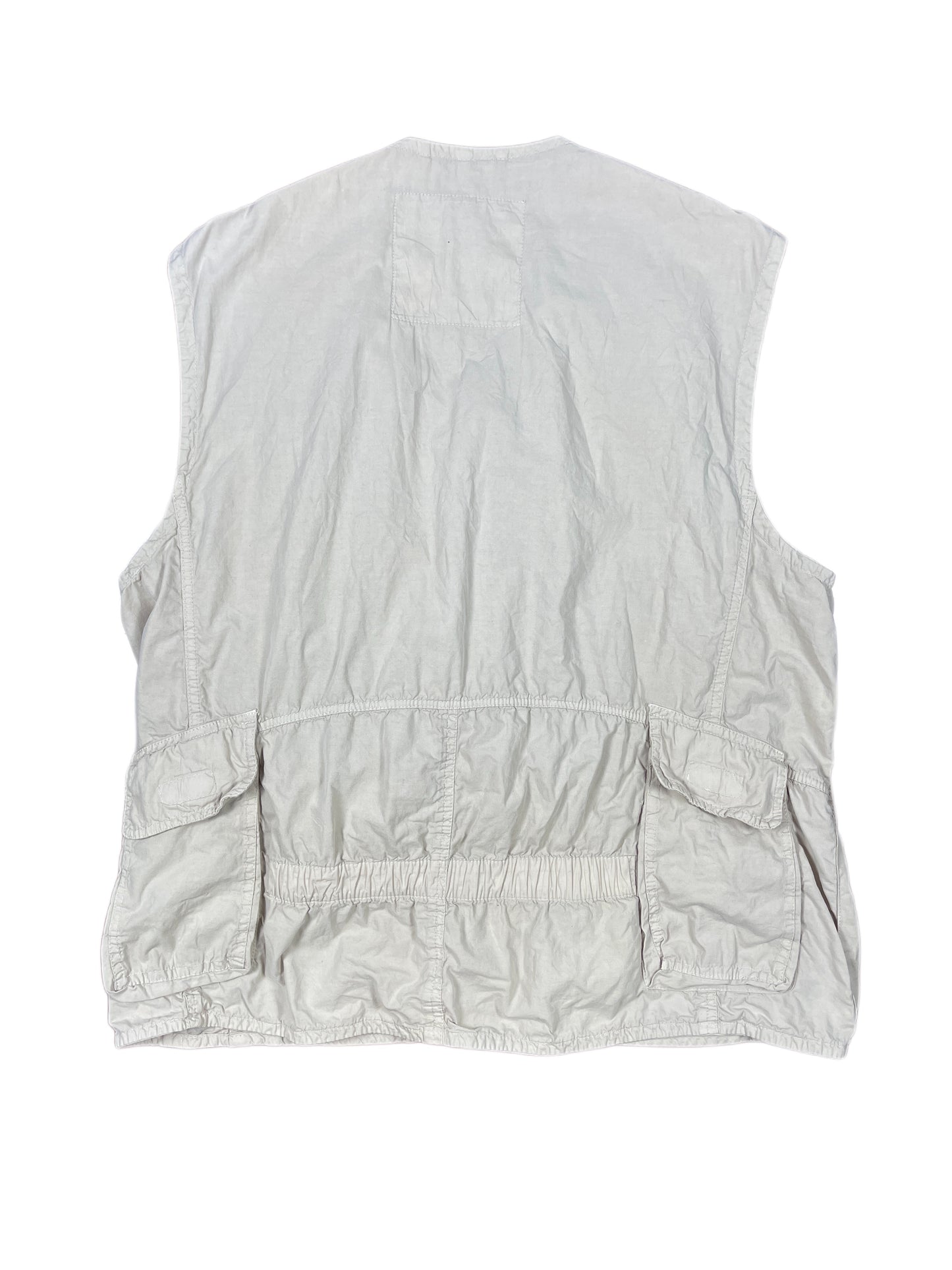 Vintage Kundry Harvard Collection Cargo Vest Beige - M