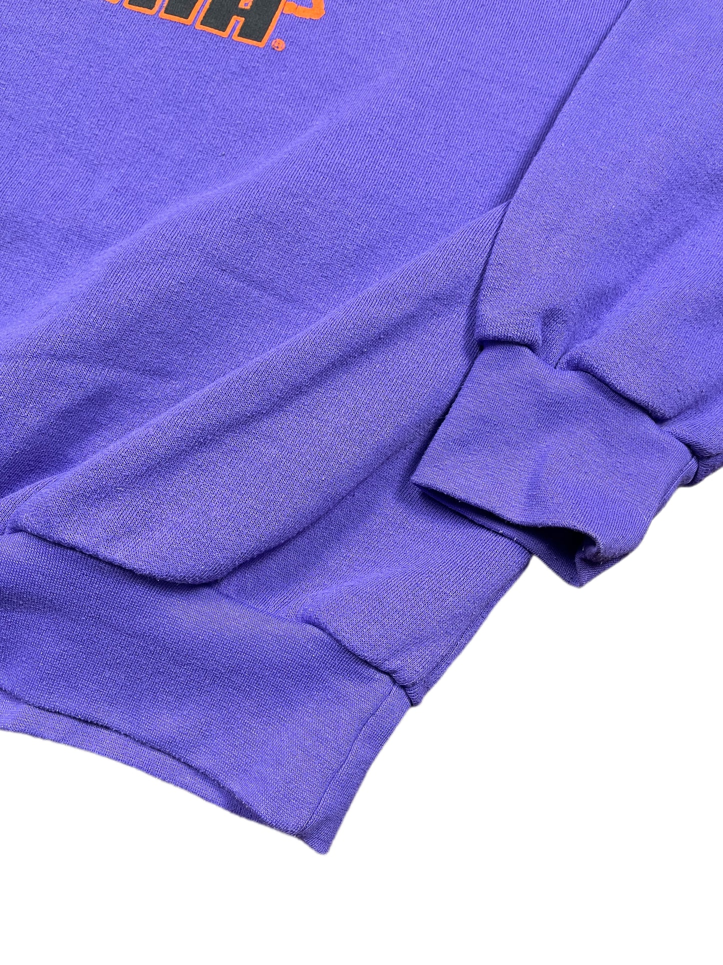 Vintage 1980s Puma Sweatshirt Purple L