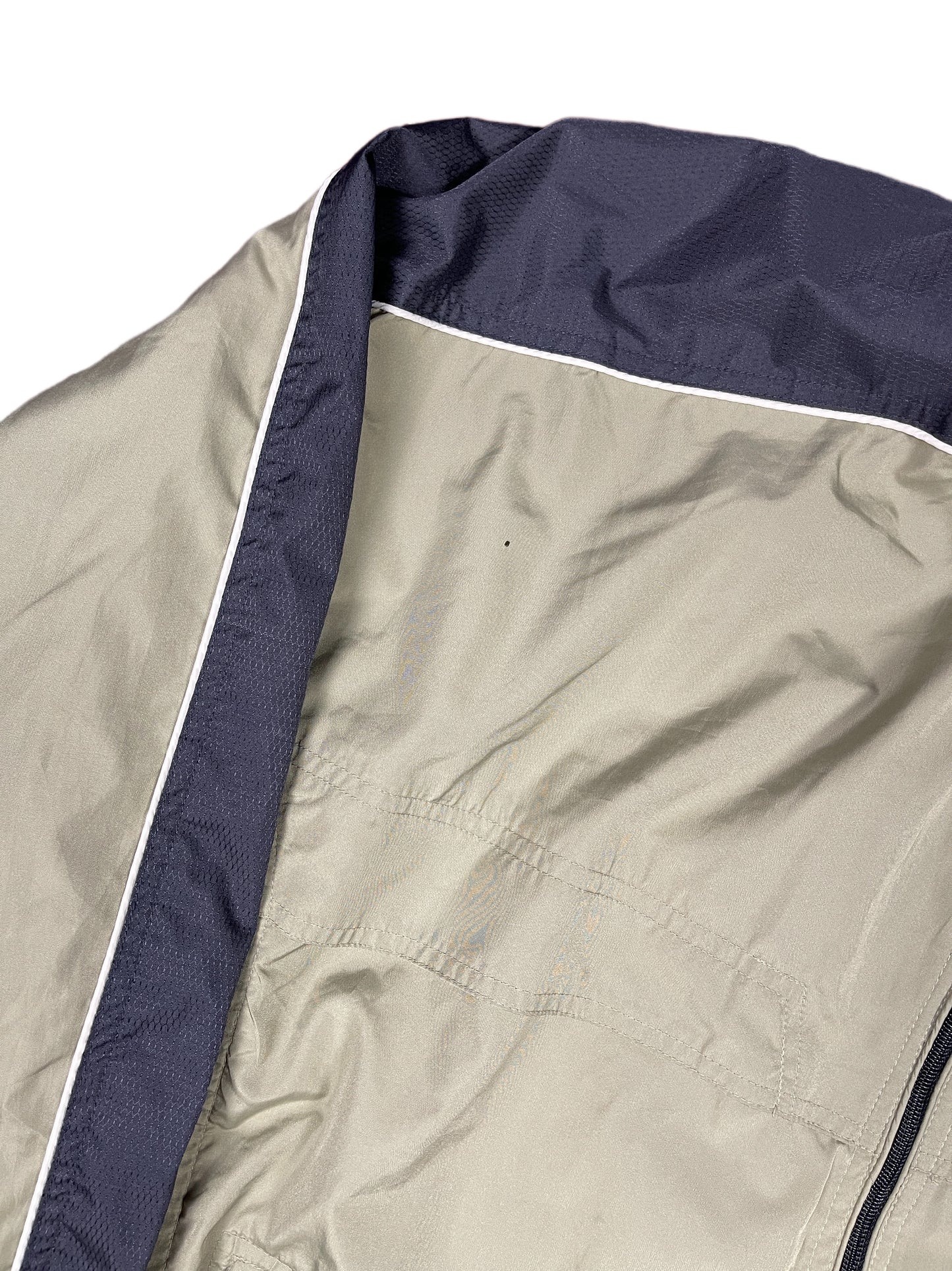 Vintage Puma Sport Jacket Beige Navy - XL