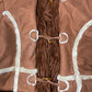 Vintage Heaven Faux Fur Coat Brown - L