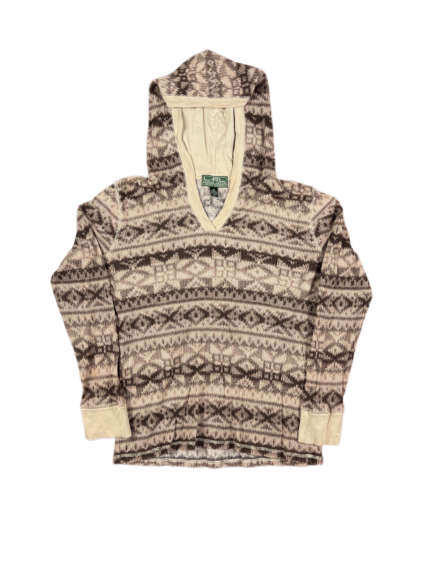 Ralph Lauren Green Label Sports Hoodie Brown - XL