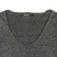 Long Sleeve Top Manosque Silver Black - L