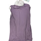 Y2k Turtleneck Sleeveless Top Purple - M